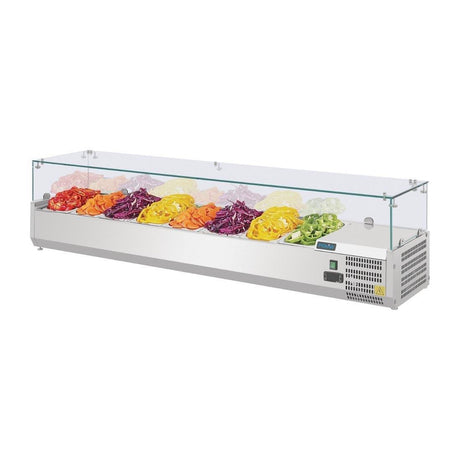 Saladette réfrigérée Polar Série G 8x GN1/4 - FRANCE CHR