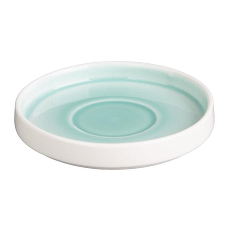 Soucoupes Olympia Fondant vertes 135mm (lot de 6) - FRANCE CHR