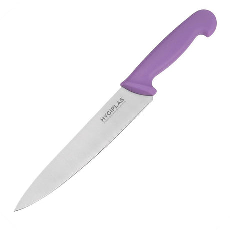 Couteau de cuisinier Hygiplas violet 21,5cm - FRANCE CHR