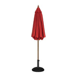 Parasol rond Bolero 2,5m rouge - FRANCE CHR