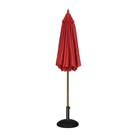 Parasol rond Bolero 2,5m rouge - FRANCE CHR