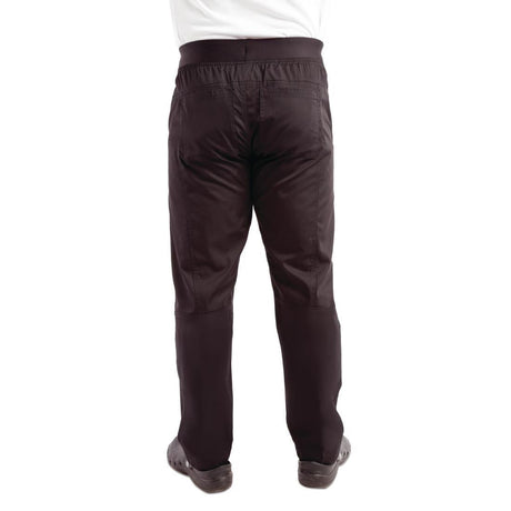 Pantalon slim léger homme Chef Works noir XS - FRANCE CHR