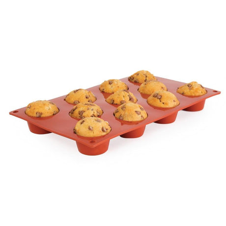 Plaque 11 mini-muffins en silicone Pavoni Formaflex - FRANCE CHR