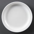 Assiettes à bord étroit blanches Olympia 150mm (Lot de 12) - FRANCE CHR