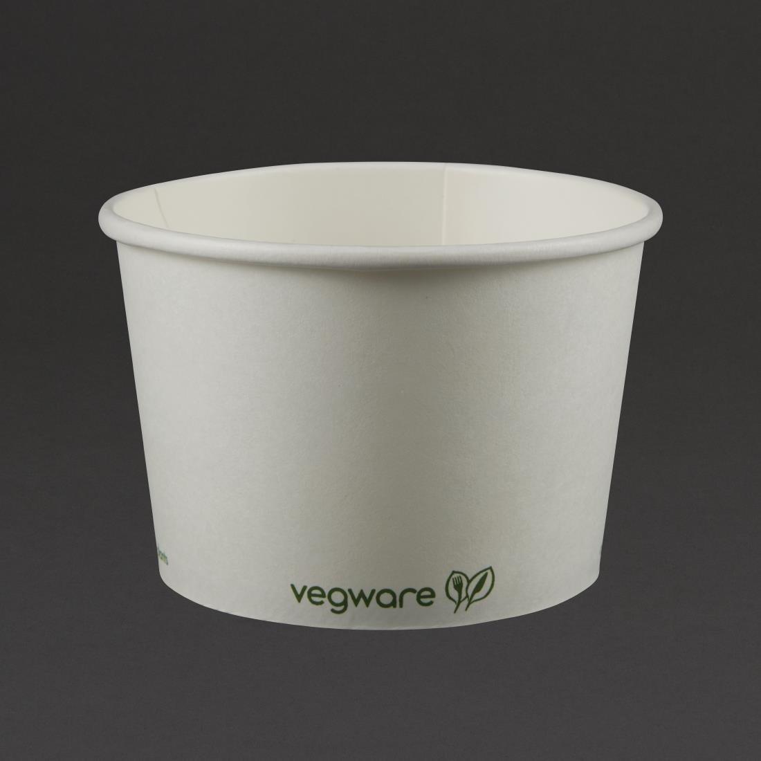 Bols à soupe / glace compostables Vegware 455ml (Lot de 500) - FRANCE CHR