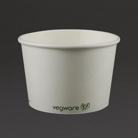 Bols à soupe / glace compostables Vegware 455ml (Lot de 500) - FRANCE CHR