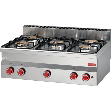 Fourneau gaz à poser 5 feux Gastro M 600 60/90PCG - FRANCE CHR