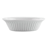 Plat à tourte ovale blanc Olympia (Lot de 6) - FRANCE CHR