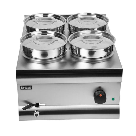 Bain-Marie 4 pots Lincat Silverlink 600 BS4W - FRANCE CHR