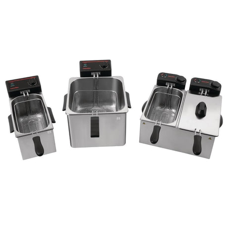 Friteuse de comptoir simple Caterlite peu intensive 3,5L - FRANCE CHR