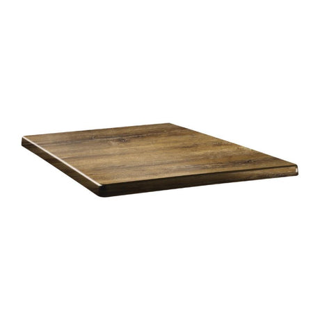 Plateau de table carré Topalit Classic Line 60x60cm atacama cherry - FRANCE CHR