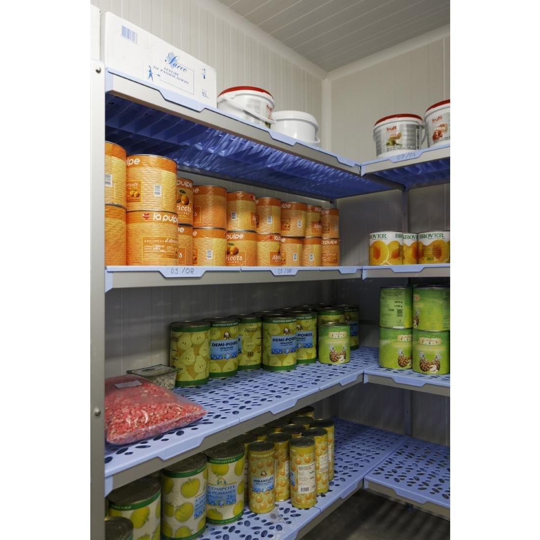 Rayonnage modulaire 4 niveaux Tournus 500 x 1694mm - FRANCE CHR