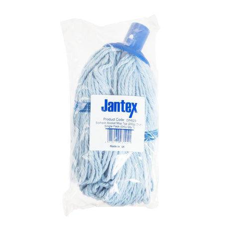 Tête de balai serpillière Jantex Bio Fresh bleu - FRANCE CHR