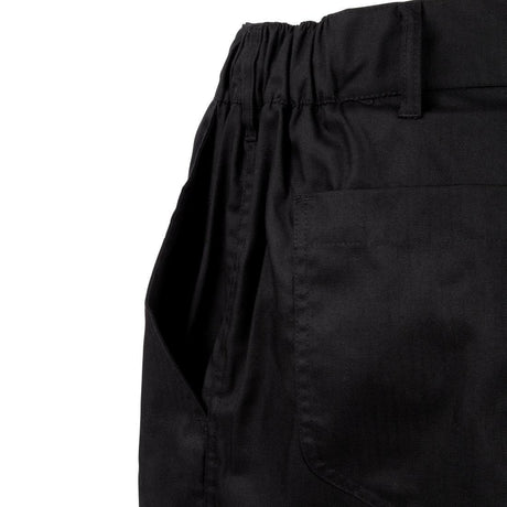 Pantalon de cuisine mixte Chef Works Professionnel chevrons noirs M - FRANCE CHR