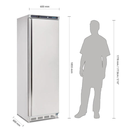 Armoire réfrigérée positive 1 porte 400L Polar Série C - FRANCE CHR