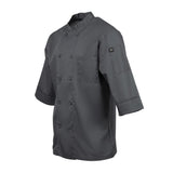Veste de cuisine mixte Chef Works grise M - FRANCE CHR