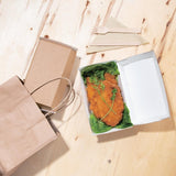 Petites boîtes kraft avec couvercle à charnière compostables Fiesta Compostable 172mm (lot de 200) - FRANCE CHR