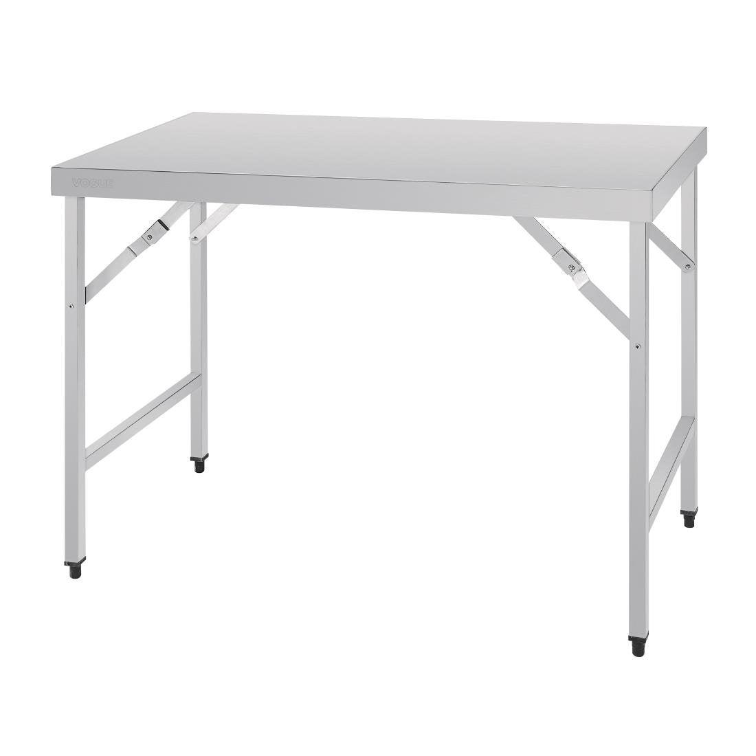 Table pliante inox Vogue 1200mm - FRANCE CHR