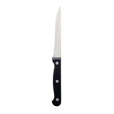 Couteaux à viande Olympia manche noir (Lot de 12) - FRANCE CHR