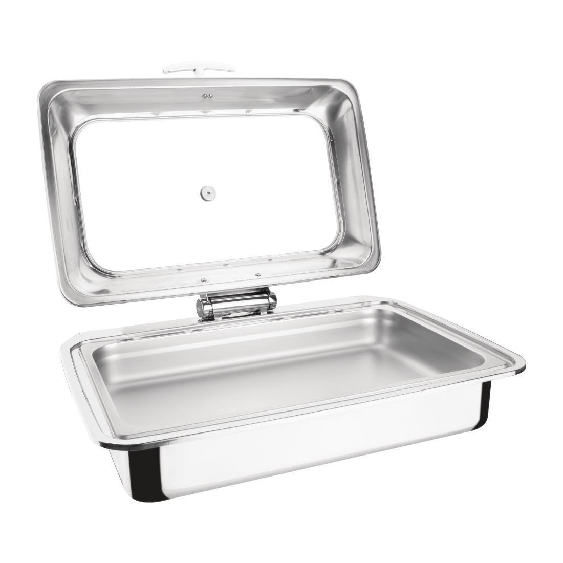 Ensemble chafing dish induction Olympia GN 1/1 avec support - FRANCE CHR