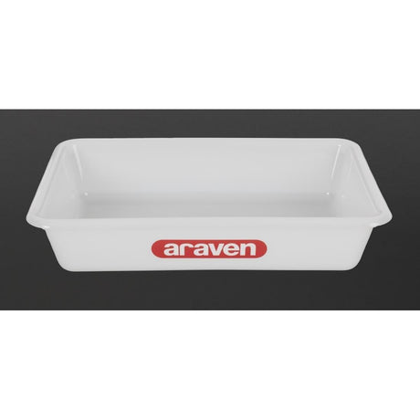 Bac alimentaire peu profond Araven transparent 300mm - FRANCE CHR