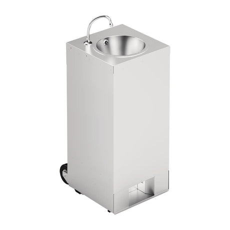 Station de lavage des mains mobile avec crédence IMC 10L - FRANCE CHR