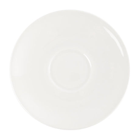 Soucoupes blanches Churchill Whiteware 160mm (lot de 24) - FRANCE CHR