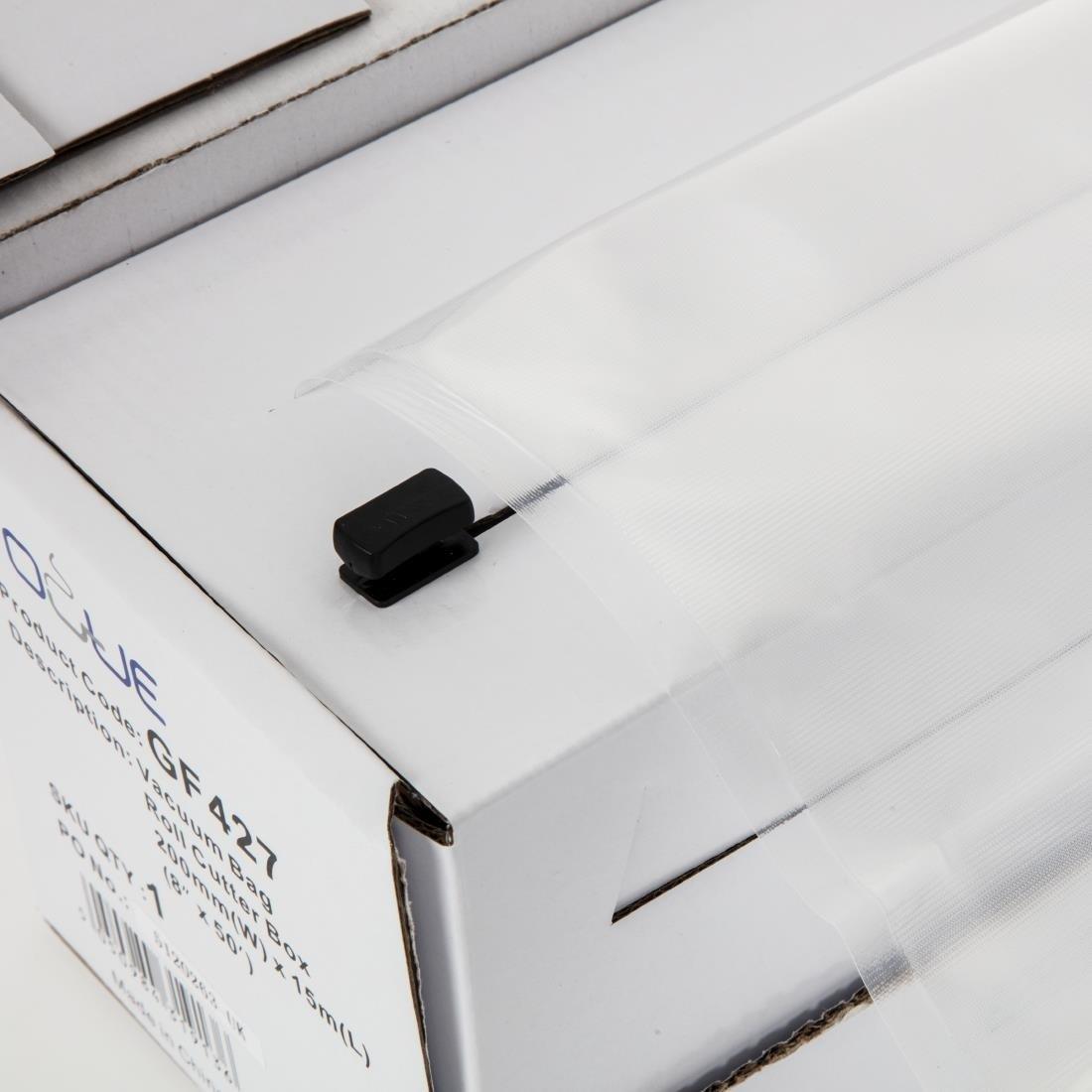 Rouleau distributeur de sacs sous vide Vogue 200mm x15m - FRANCE CHR