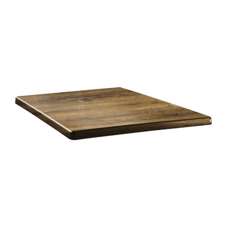 Plateau de table carré Topalit Classic Line 70x70cm atacama cherry - FRANCE CHR