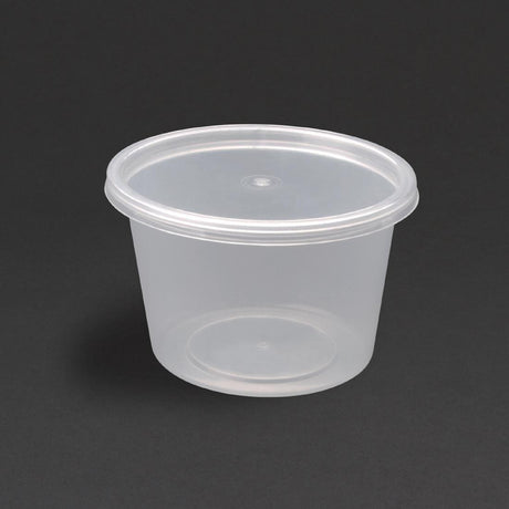 Pots à sauce micro-ondables en plastique Fiesta Recyclable 100ml (lot de 100) - FRANCE CHR