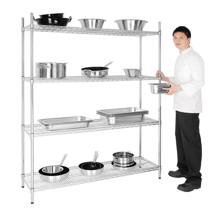 Etagère modulaire 4 niveaux 1525x457mm Vogue - FRANCE CHR