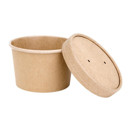 Couvercles pour pots à soupe Fiesta Recyclable 98 mm (lot de 500) - FRANCE CHR