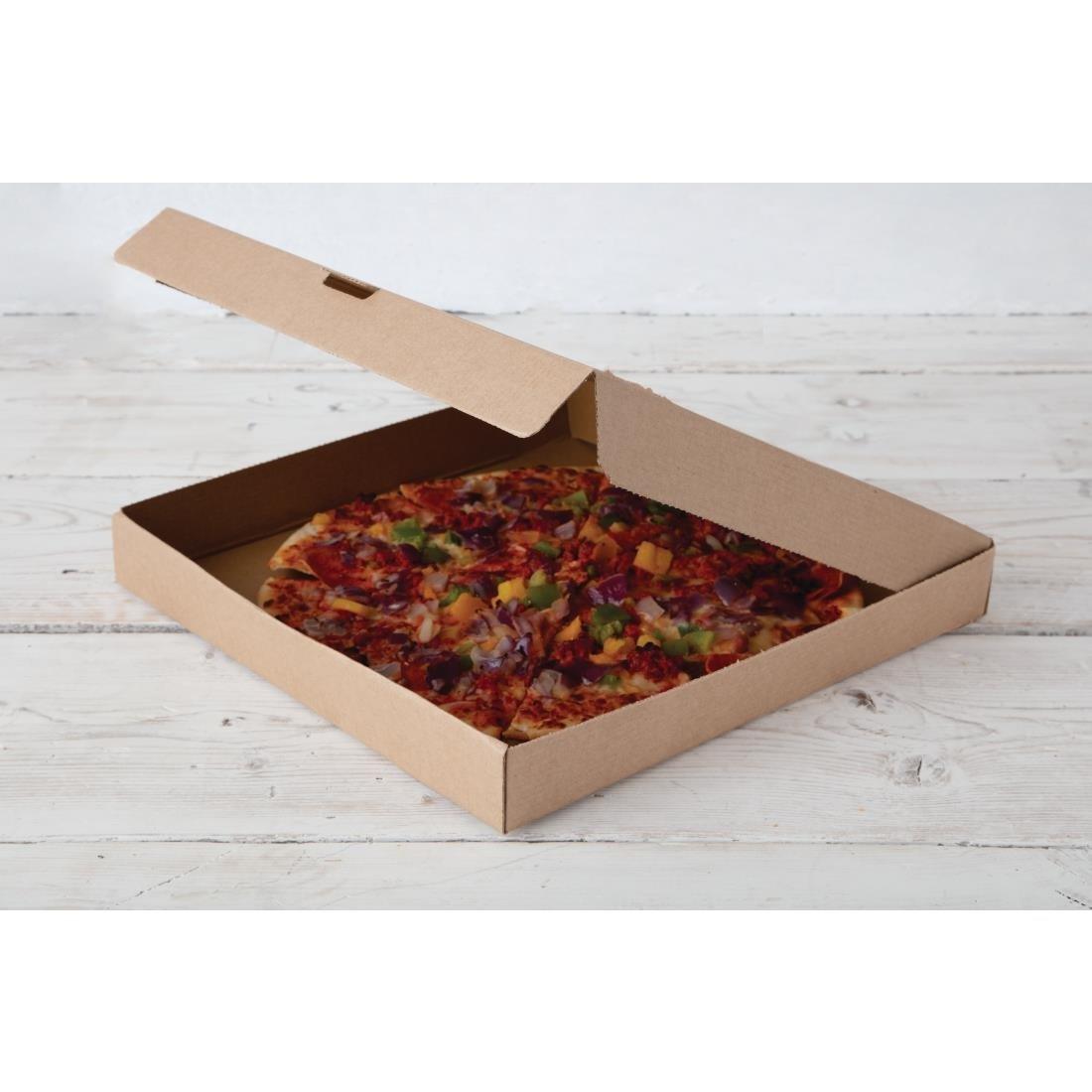 Cartons à pizza kraft Fiesta Compostable 35cm (Lot de 50) - FRANCE CHR