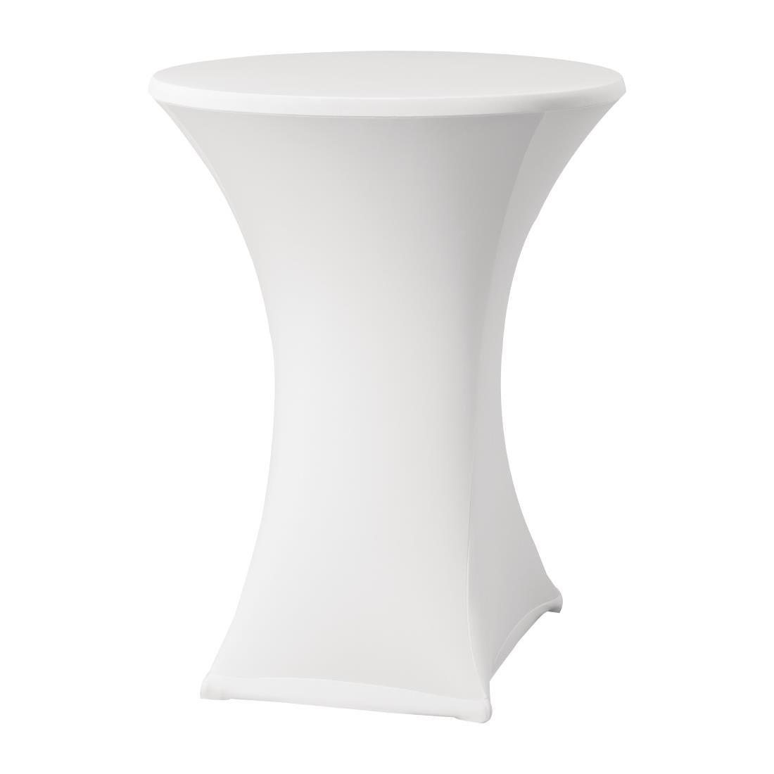 Housse de table extensible Samba blanche D2 - FRANCE CHR