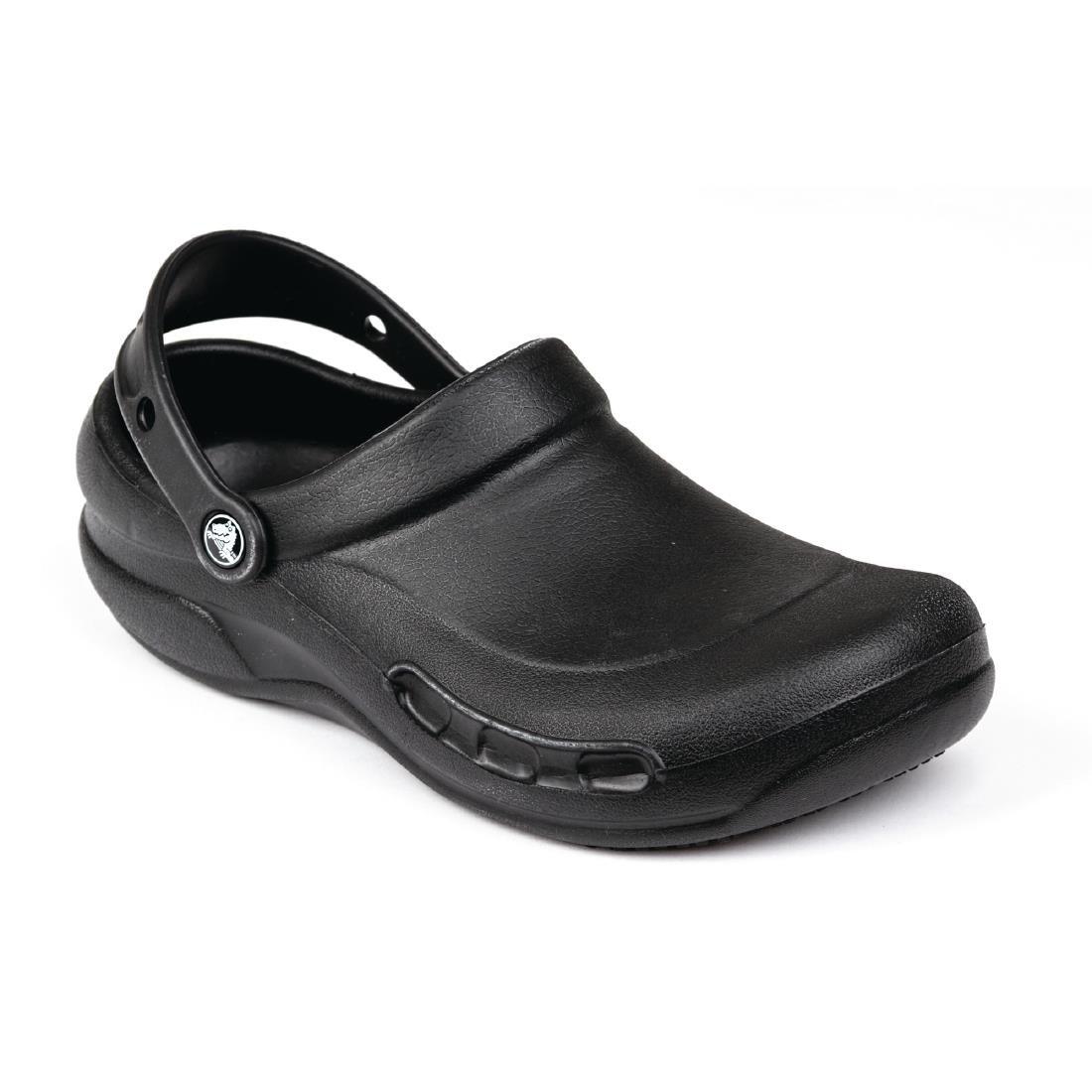 Sabots Crocs Bistro noirs 37,5 - FRANCE CHR