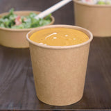 Pots à soupe compostables en PLA Fiesta Compostable 98 mm - 45,4 cl (x500) - FRANCE CHR