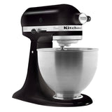 Batteur tête inclinable Classic KitchenAid 4,3L noir 5K45SSEOB - FRANCE CHR