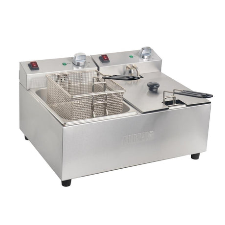 Friteuse double Buffalo - 2x5L 2x2,8kW - FRANCE CHR