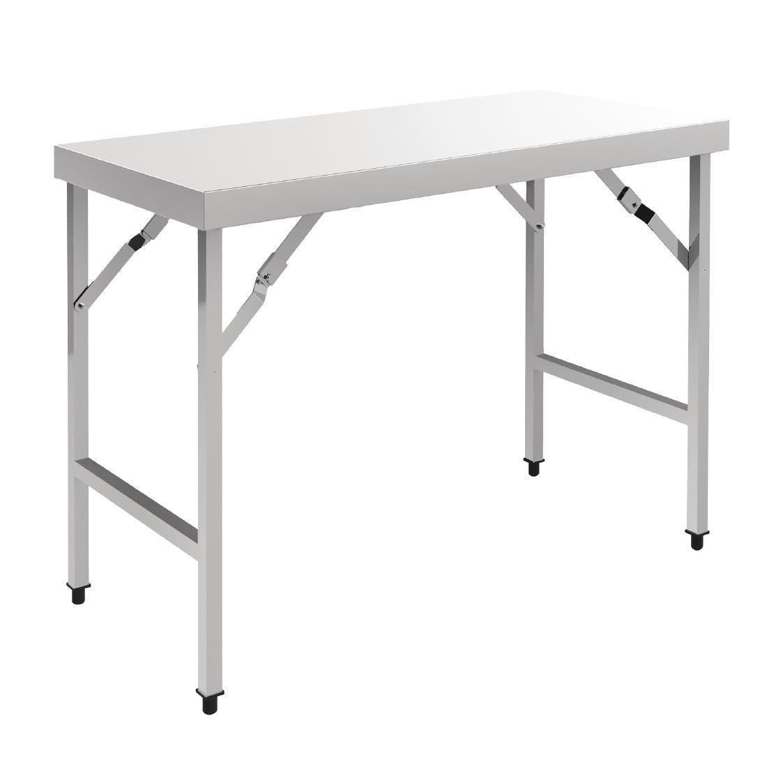 Table pliante inox Vogue 1200mm - FRANCE CHR