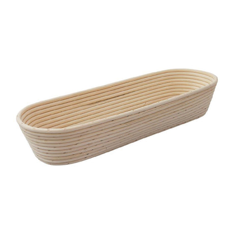 Panier de fermentation / moule à pain long ovale Schneider 2kg - FRANCE CHR