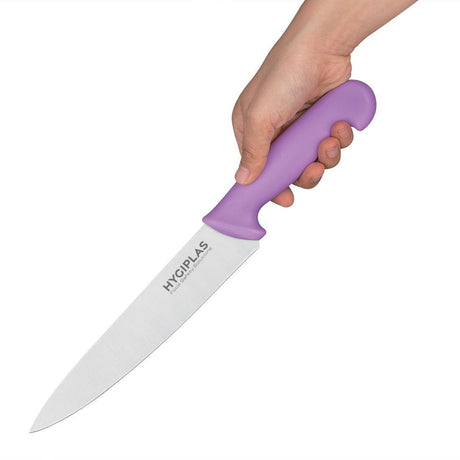 Couteau de cuisinier Hygiplas violet 21,5cm - FRANCE CHR