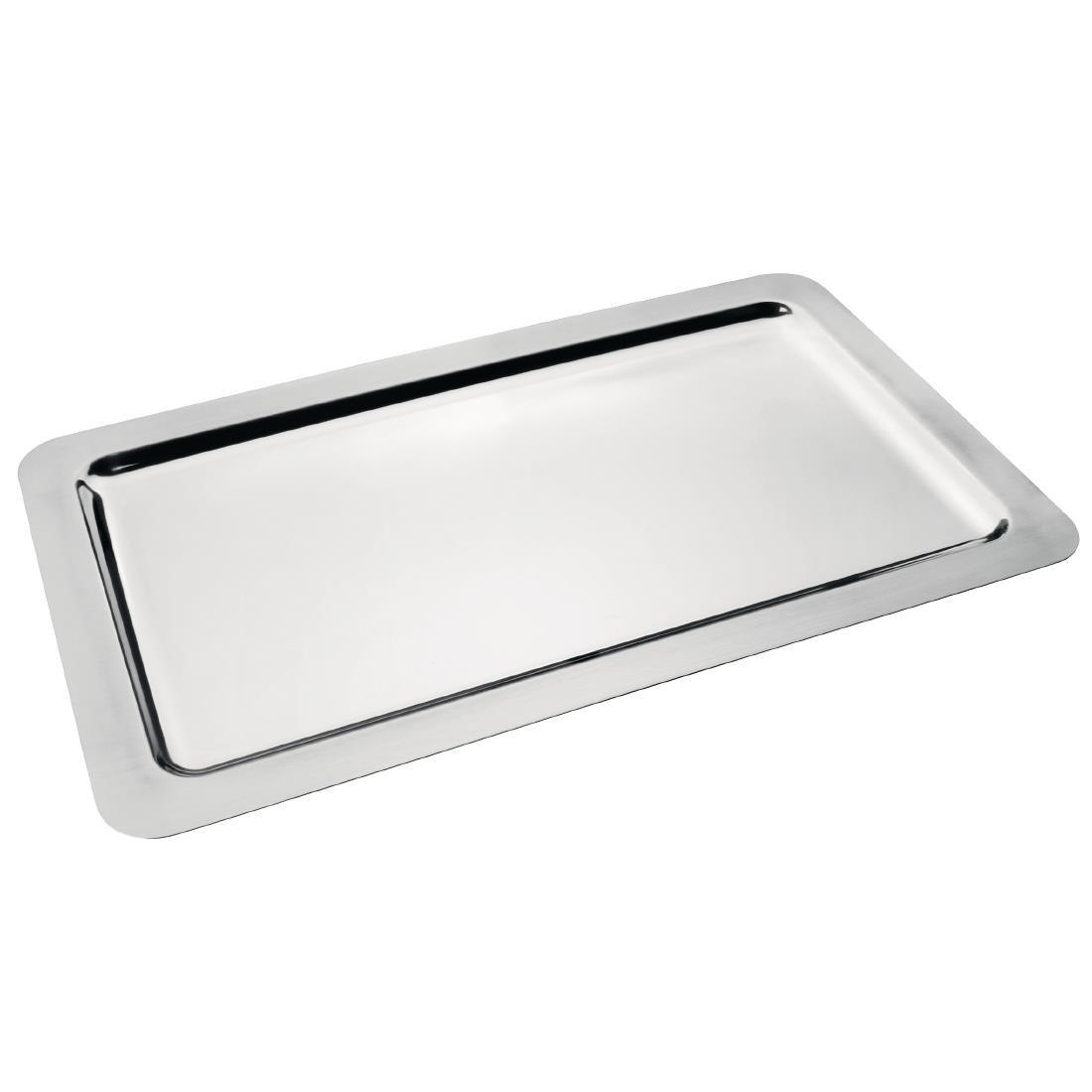 Plat de présentation en acier inoxydable GN 1/1 Olympia - FRANCE CHR