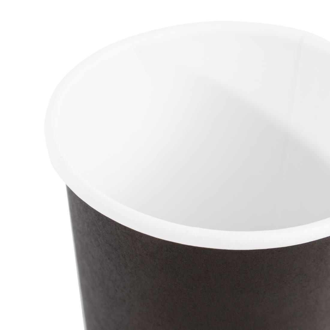 Gobelets jetables à café espresso Fiesta Recyclable noirs 120ml x1000 - FRANCE CHR