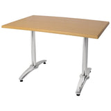 Pied de table double aluminium Bolero (Lot de 2) - FRANCE CHR