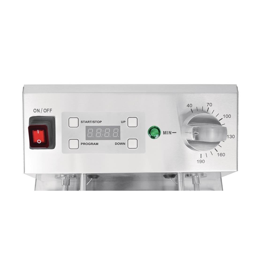 Friteuse simple Buffalo - 1 x 8L 2,9kW avec minuterie - FRANCE CHR