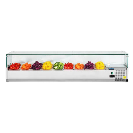 Saladette réfrigérée 9 bacs GN 1/3 Polar Série G - FRANCE CHR