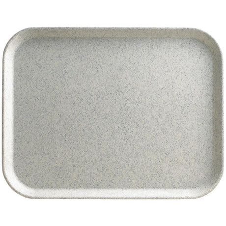 Plateau en polyester Versalite Cambro gris moucheté 457mm - FRANCE CHR