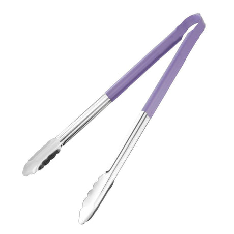 Pince de service code couleur Hygiplas 405mm violette - FRANCE CHR