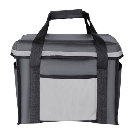 Sac de livraison isotherme pliant Vogue gris 305 x 380 x 380 mm - FRANCE CHR