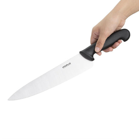 Couteau de cuisinier Hygiplas noir 255mm - FRANCE CHR